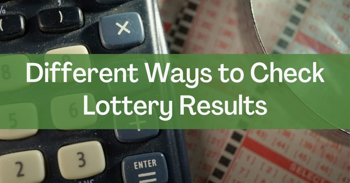 A lottóeredmények ellenőrzésének különböző módjai